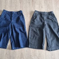 review of 자라 ZARA TRF 맘핏 하이웨이스트 데님 버뮤다 팬츠 - 컬러