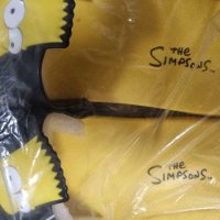 review of The Simpsons 참신한 플러시 성인 남성용 3D 호머 심슨 페이스 슬리퍼 Small