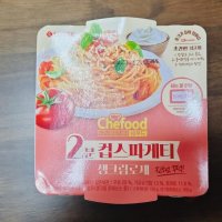 review of Chefood 사각스파게티 까르보나라 220g