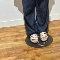 review of 무드나잇 PEGGY Strappy flat sandal - 1 스트랩 스퀘어 플랫샌들