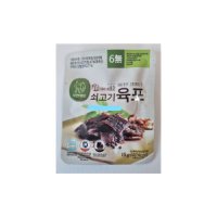 review of [칸육포] 국내산 촉촉통통 수제 쇠고기 육포 360g 1세트