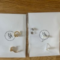 review of [하스] HE041 Classic HAS logo earrings 23HER3ER117