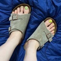 review of 버켄스탁 남성 슬리퍼 샌들 애리조나 Soft Footbed - Leather 남여공용 - Oiled Leather 341841