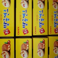 review of 크라운 국희 땅콩샌드 155g x 12개