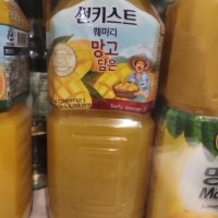 review of 훼미리 망고담은 2L PET 12개