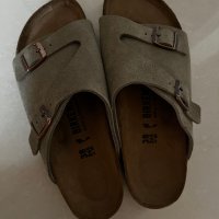 review of 719607 버켄스탁 남성 슬리퍼 샌들 밀라노 Leather Soft Footbed 남여공용 Faded Khaki Oiled Leather