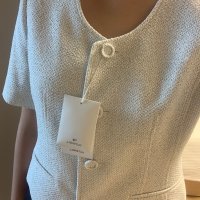 review of 아웃셀 Velour corduroy mok neck top -