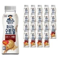 review of 롯데제과 퀘이커 마시는 오트밀 오트 그레인 50g 12입 한끼식사