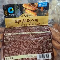 review of 청정원 리치부어스트 할라피뇨 1 5kg