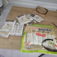 review of 삼시푸드 자연에더 콩국수 쫄깃한면발 생사리국수1kg 콩가루6봉 6인분