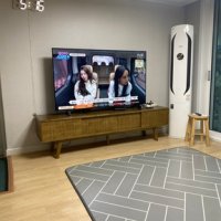 review of LAUREN 로렌 고무나무 원목 티비다이 높은 TV 거실장 1500