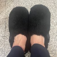 review of 레어택 UGG Fluff Yeah Slide 어그 플러프 예 슬리퍼 1095119-CHRC