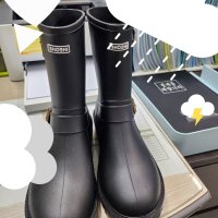 review of SHOEHI 리즈 벨트 미들 레인 부츠 Reese Belt Middle Rain Boots R0006