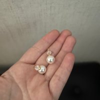 review of [신세계백화점][강남점] [사은품][14k gold] Deux.k.09 / haute pearl earring (8mm)(21