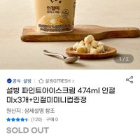 review of 설빙 파인트아이스크림 초코 474ml 3개