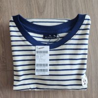 review of 블루독 YE 하트 STRIPE 티셔츠 221E5-330-511