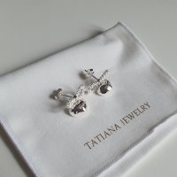 review of TATIANA Pearl Ribbon with Heart Earring EC1945