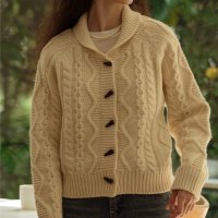 review of [틸 아이 다이] Lambswool toggle cardigan_Beige 5000749795