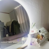 review of LED 조명 스마트 원형거울 욕실 세면대 터치