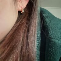 review of [하스]HB013 Special Ribbon Earrings