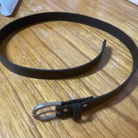 review of 무료배송 리올그 KACK REORG LOGO BELT ORANGE BROWN - 리올그