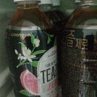 review of 티즐 웅진 티즐제로 자몽블랙티 유자그린티