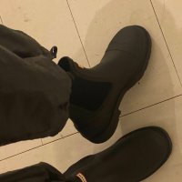 review of AW23 헌터 부츠 Hunter Play Short Rain Boots Mens Green