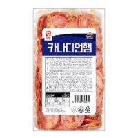 review of 사조오양 카나디언 햄 1kg