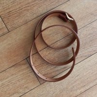 review of [유르트] Basic Slim Belt_Choco YA102_CC