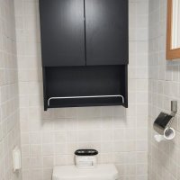 review of 모카바스 욕실수납장 욕실장 화장실 거울 오픈형 수건수납 누드 오픈 600 x 800 x 170