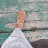 review of [무드나잇]스트래피 스퀘어 힐 샌들 - 3colors / 8.5cm