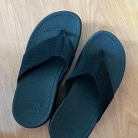 review of FitFlop Surfa Slip-on Sandals - Midnight