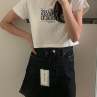 review of [해바이해킴] WRAP DENIM MINI SKIRT_LIGHT BLUE