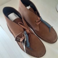 review of 클락스 BUSHACRE 2 가죽 데저트 처카 부츠 남성 앵클 부츠 Taupe Distressed Suede