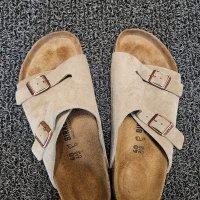 review of 버켄스탁 남성 슬리퍼 샌들 애리조나 Soft Footbed - Leather 남여공용 - Oiled Leather 341841