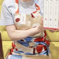 review of marimekko 마리메코 앞치마/TIILISKIVI [병행 수입품]