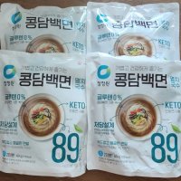 review of 청정원 두부로 만든 콩담백면 두부면 멸치국수 404g 3개