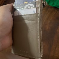 review of Anodds P라떼 CROC zipper wallet 7 color