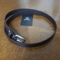 review of [리올그] KACK REORG LOGO BELT ORANGE BROWN