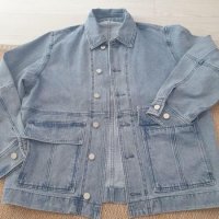 review of MUSINSA STANDARD 릴렉스드 데님 초어 재킷 워시드 RELAXED DENIM CHORE JACKET WASHED BLAC