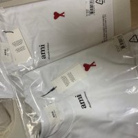 review of 아미 하트 로고 100 남녀공용 반팔티셔츠 BFUTS001 724