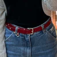 review of 2차 재입고 마뗑킴 HEART POINT BELT IN SILVER - 마뗑킴