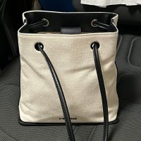 review of [르아보네] Bene Wide bag_leather canvas brown