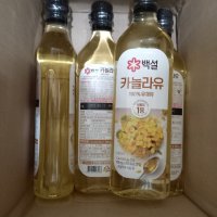 review of 백설 카놀라유 900ml 4개 식용유