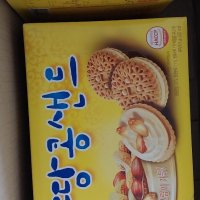 review of 크라운 국희 땅콩샌드 중 155g x 10개