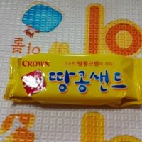 review of 크라운 국희땅콩샌드 155g