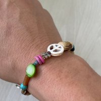 review of PAISLEY SYMBOL BRACELET-IVORY