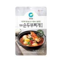 review of W쇼핑 청정원 고메레시피 짬뽕순두부찌개양념 140g 6개 - W쇼핑