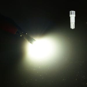삼항LED T5타입 12V-24V겸용 1W LED전구 / 화이트 블루 레드 그린 옐로우