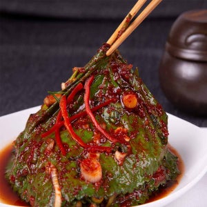 깻잎김치 500g 친환경깻잎장아찌
